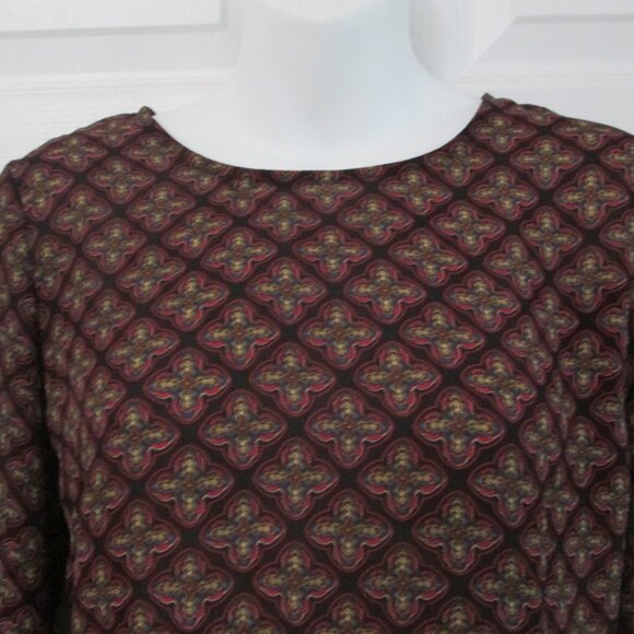 FOREVER 21 Long Sleeve Burgundy Romper (M) - Picture 2 of 7